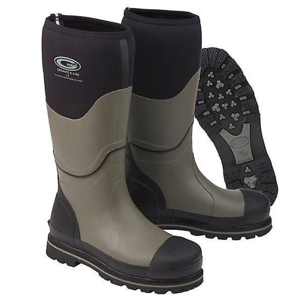 steel toe cap wellies womens