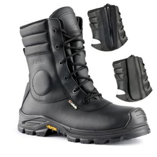 Jallatte Jalarcher Safety Boot, with Composite Toe Caps &amp; Midsole and Waterproof Side Zip