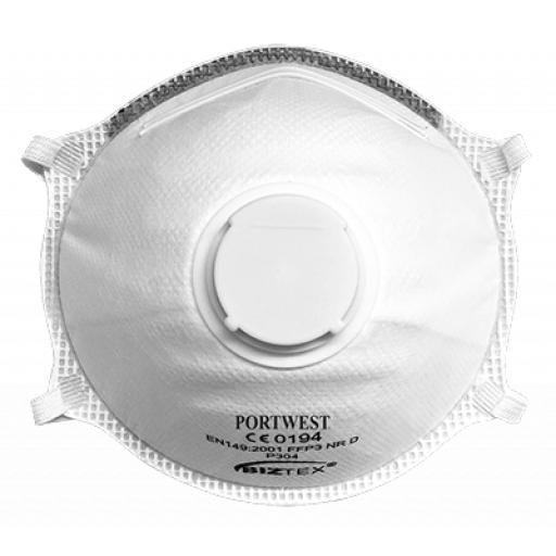 Portwest FFP3 Light Cup Respirator (10)