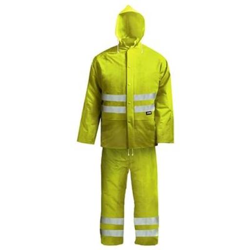 Hi-Visibility Rain Suit, Yellow
