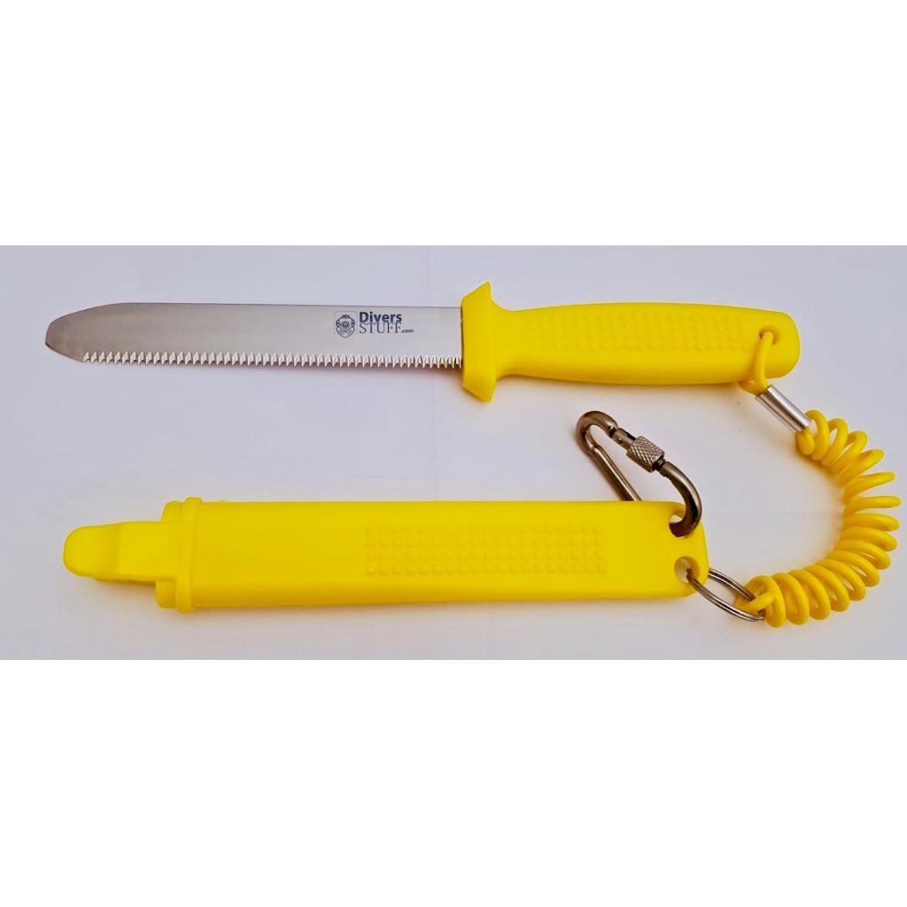 Victory Green River Divers Knife, Long 17cm with Harness Sheath